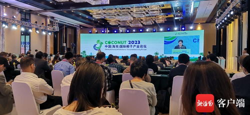 2023國際椰子論壇海南企業嘉賓聚焦發酵技術，建設集團探索國際合作新路徑